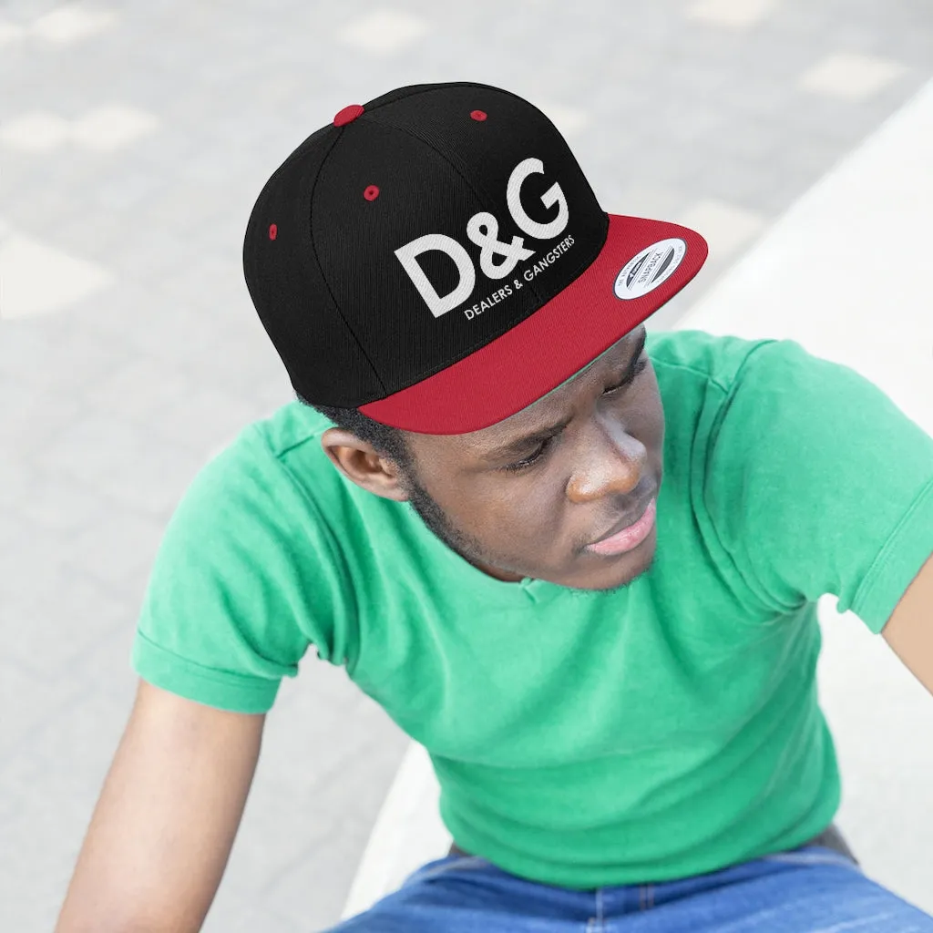 D&G Flat Bill SNAPBACK