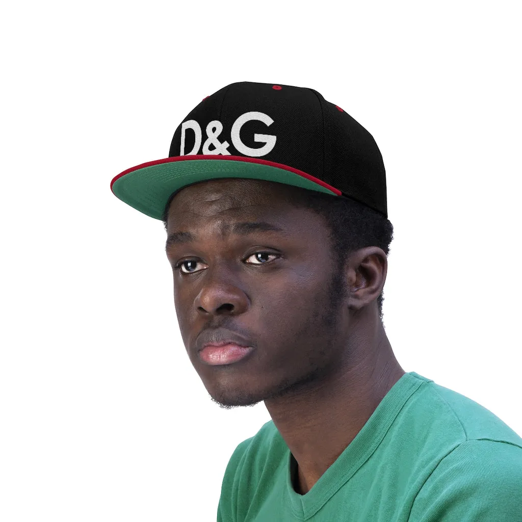 D&G Flat Bill SNAPBACK