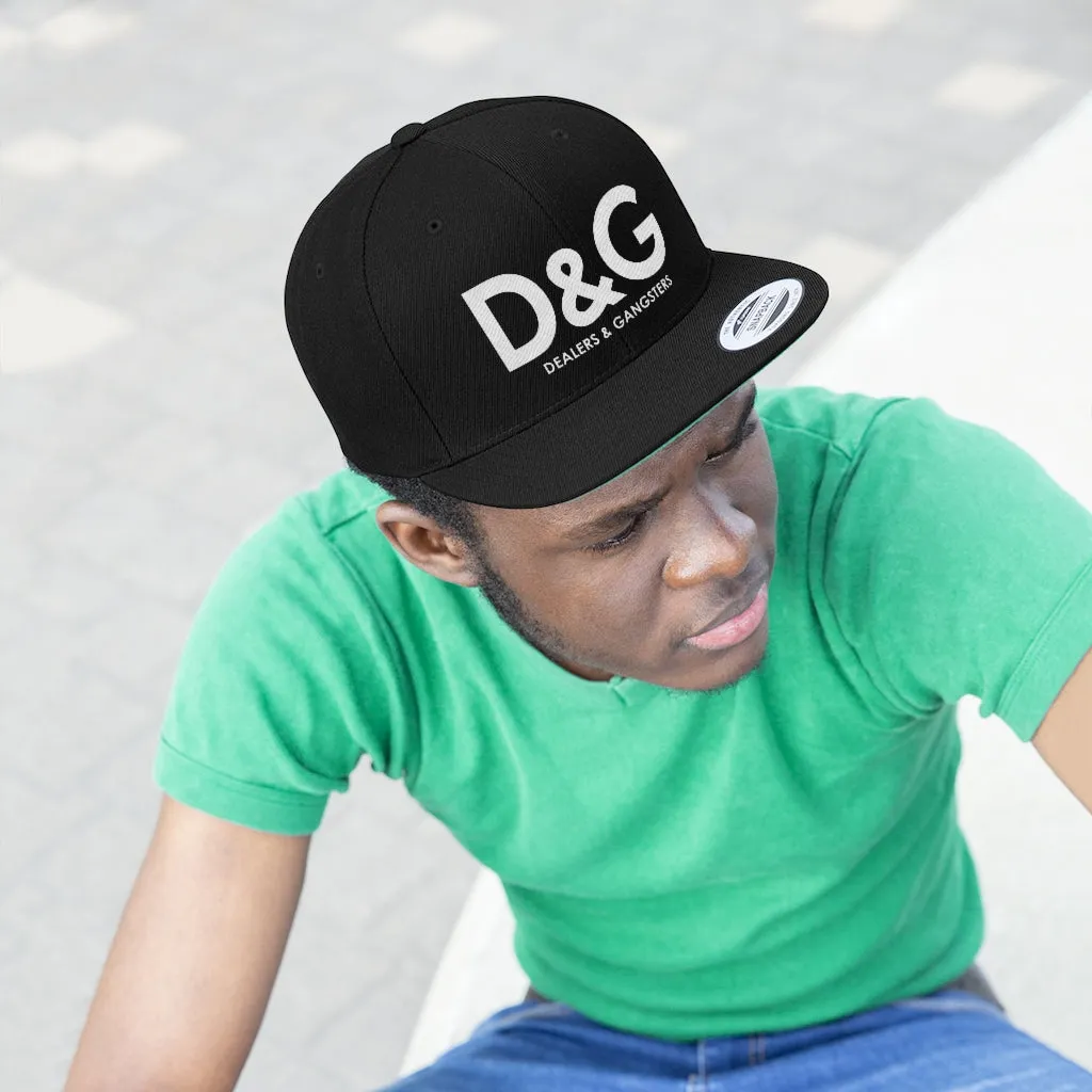 D&G Flat Bill SNAPBACK