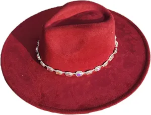 Dcvmvmn Men's and Women's Fedora Hat Jazz Hat Gentleman Hat