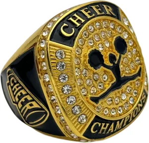 Discount Sports Rings USA Cheer Championship and Participation Award/Cheer Sports Rings/Assorted Styles and Colors