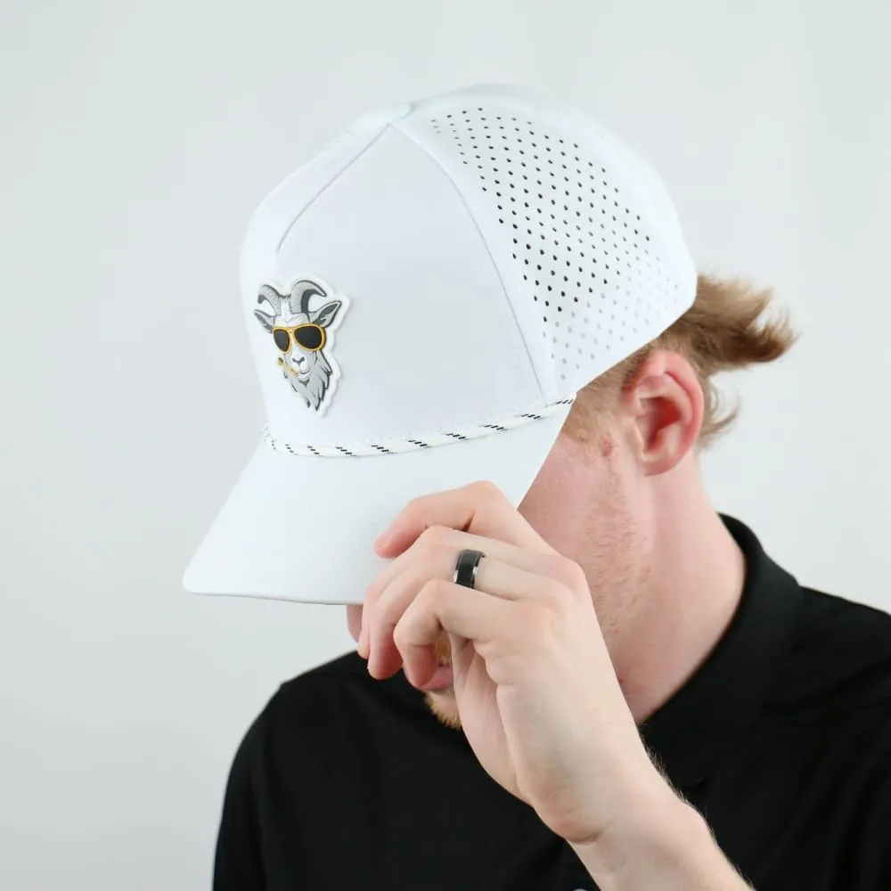 Doozie Golf Performance Hat - Goat Hat - Funny Golf Hats - Rope Hats for Men - Golf Gifts for Men