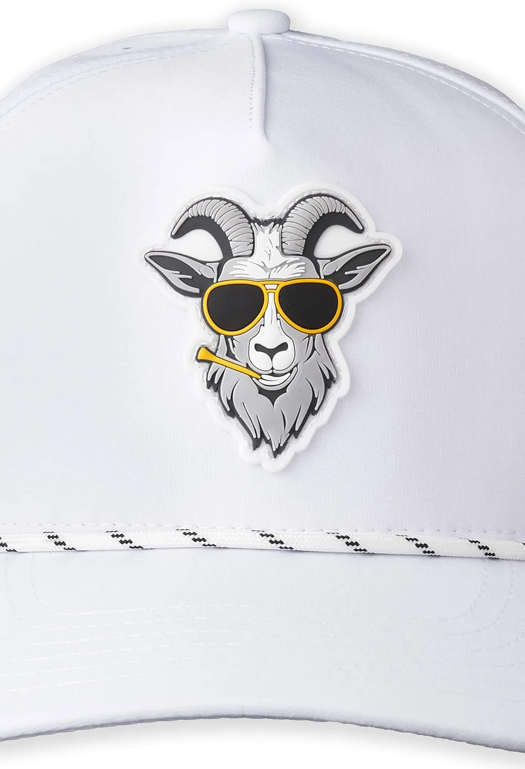Doozie Golf Performance Hat - Goat Hat - Funny Golf Hats - Rope Hats for Men - Golf Gifts for Men
