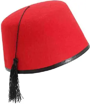 Fez Hat, Red