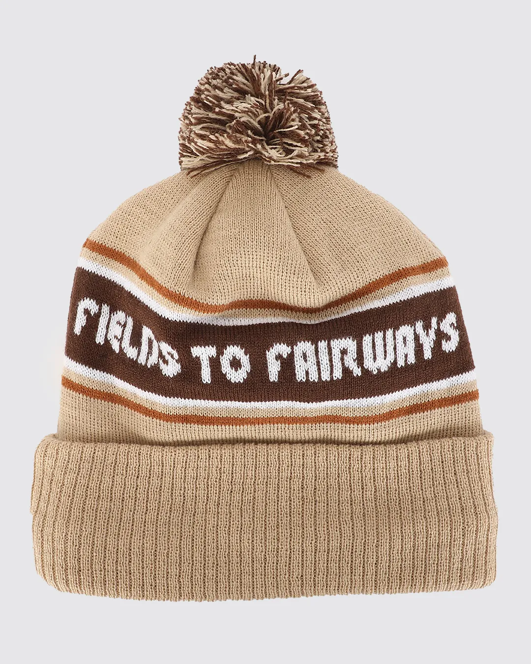 Fields To Fairways – Pom Beanie