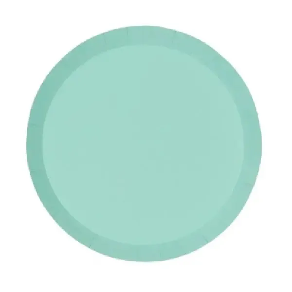 Five Star Mint Green Plates - Dinner 20 Pkt