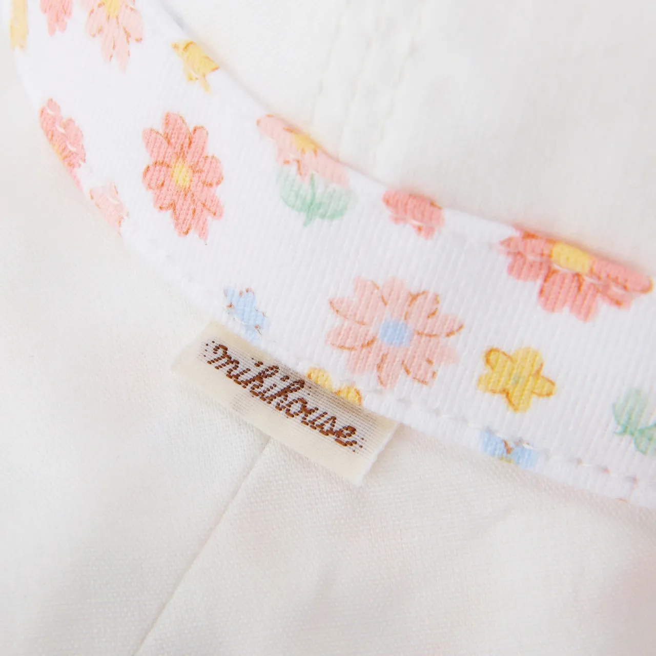 Floral Bow Sun Hat (UV Protection)