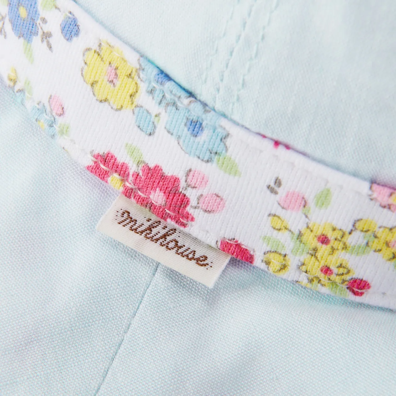Floral Bow Sun Hat (UV Protection)