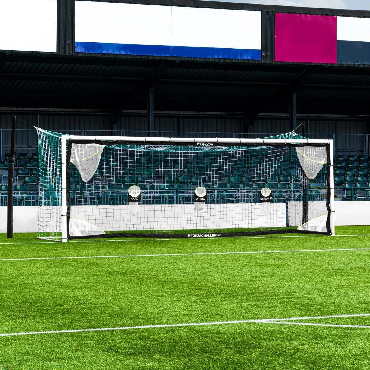 FORZA Pro Soccer Target Sheets | Soccer Goal Target Net | Scoring Zones for Improving Shooting Accuracy [4 Styles, 10 Size Options]