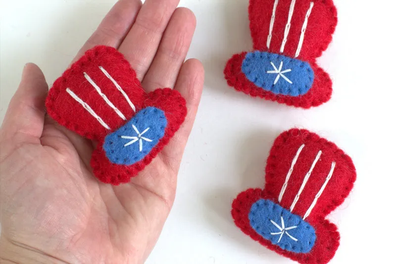 Fourth of July Ornament- Uncle Sam Hat