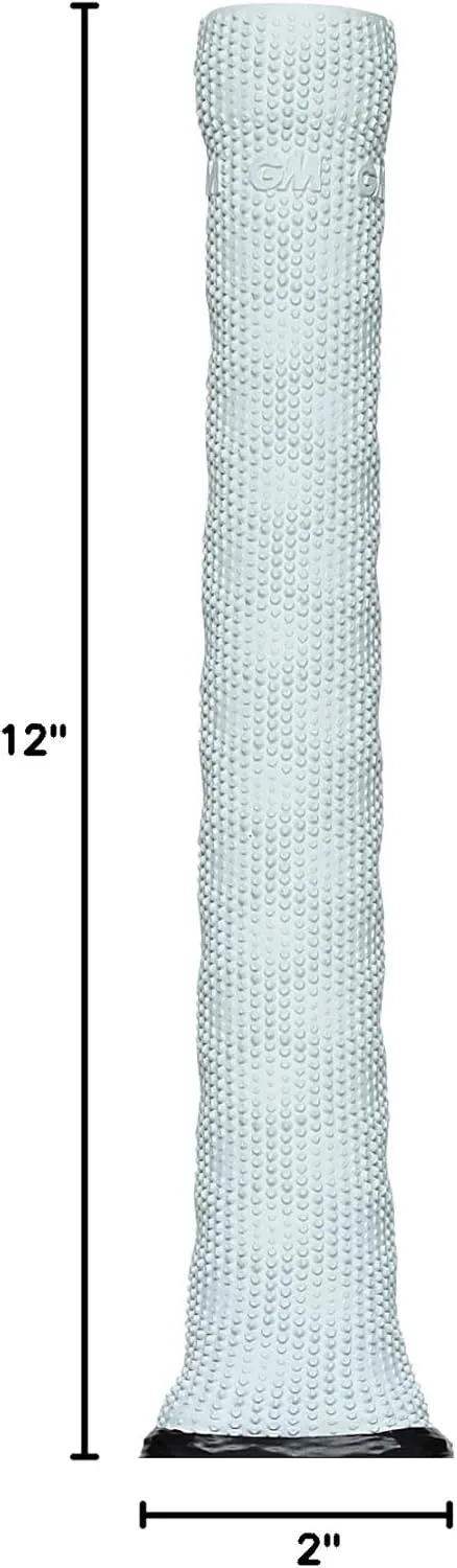 GM Premium HEX Cricket Bat Handle Grip (Grey/White/Blue/Red/Yellow), Full Size
