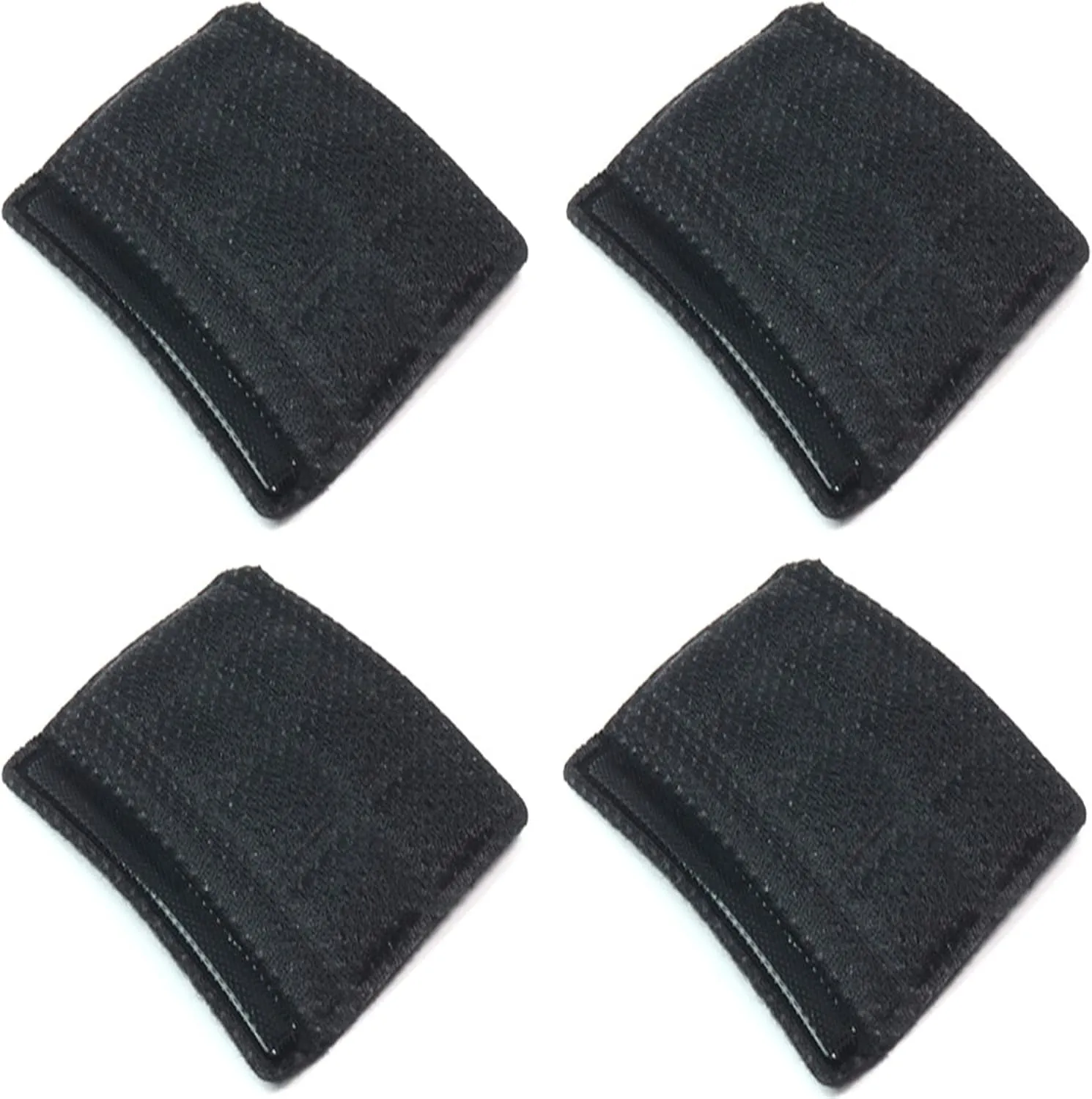Helmet Chin Padding Kit Bicycle Replacement Universal Foam Pads Chin Set Helmet Cushions for Bike Cycling Motorcycle Helmet (4 BlackMF)