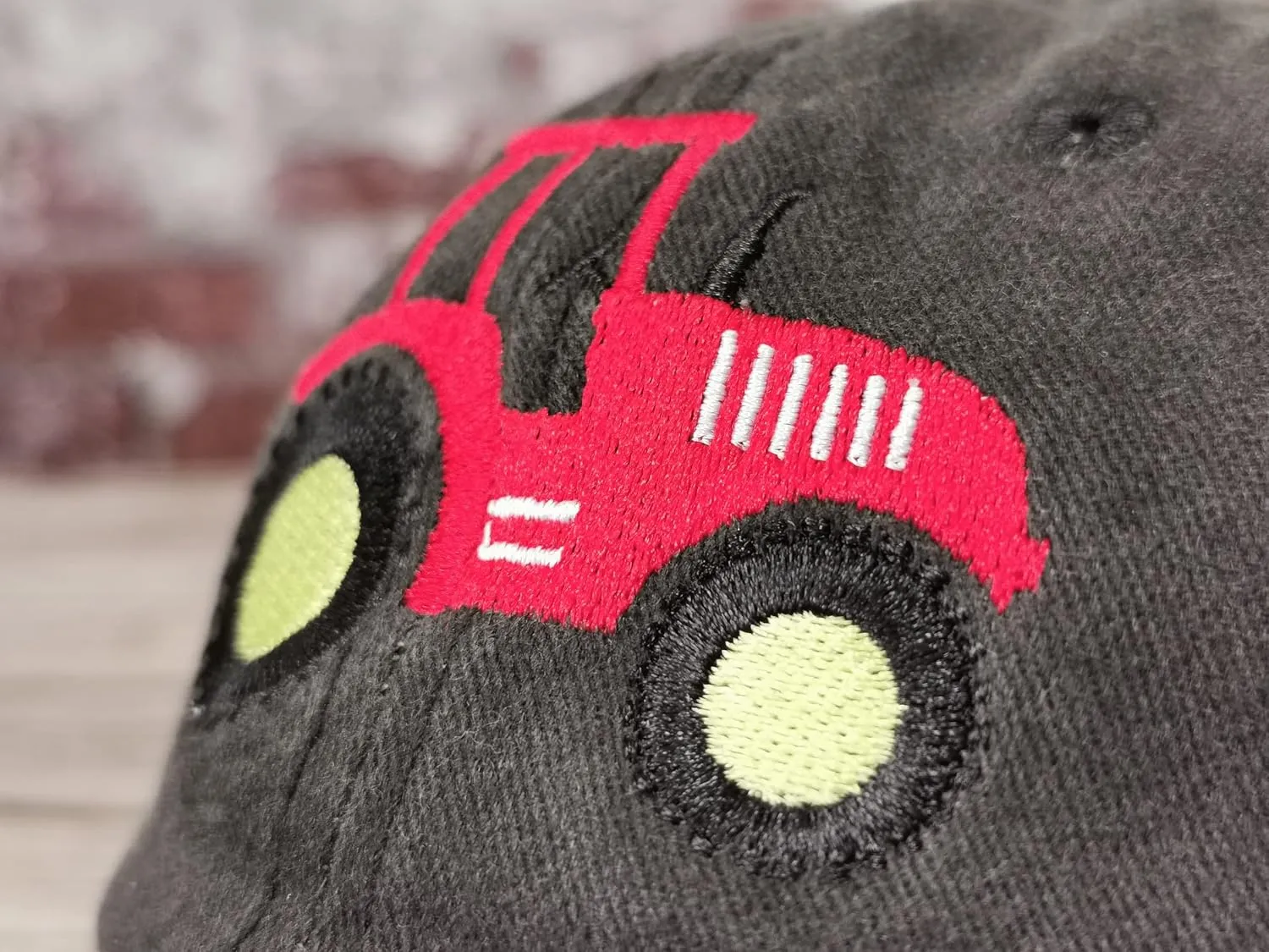 Hepandy Embroidered Farm Tractor Hats for Boys Girls