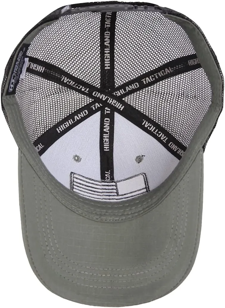 HIGHLAND TACTICAL - American Flag Soft Mesh Hat