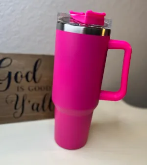 Hot Pink Tumbler!