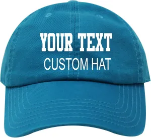 INK STITCH Customized Monogrammed Personalized Cotton Baseball Cap -Various Options