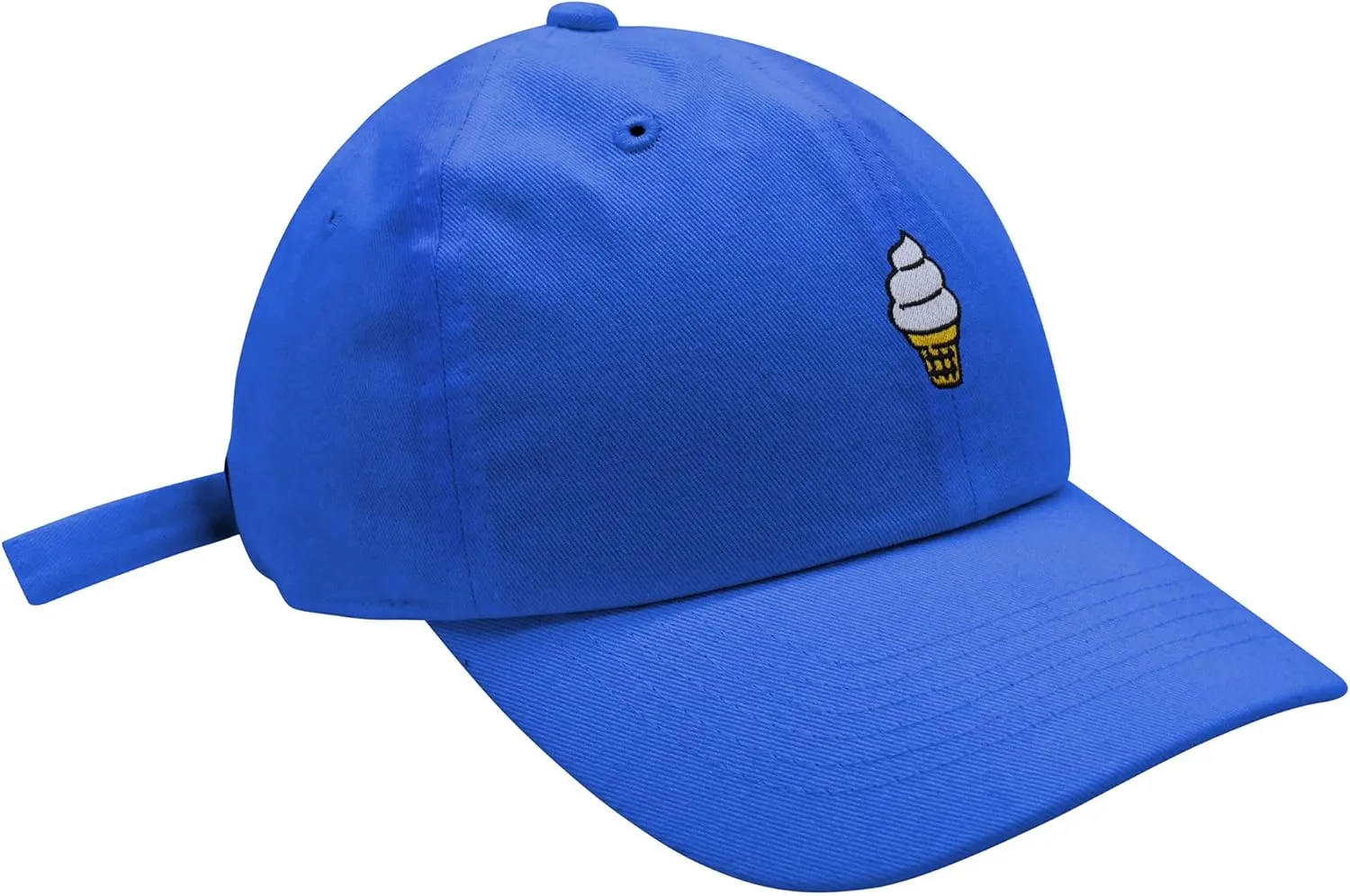 JPAK Ice Cream Cone Baseball Cap Embroidered Cotton Dad Hat - Cute