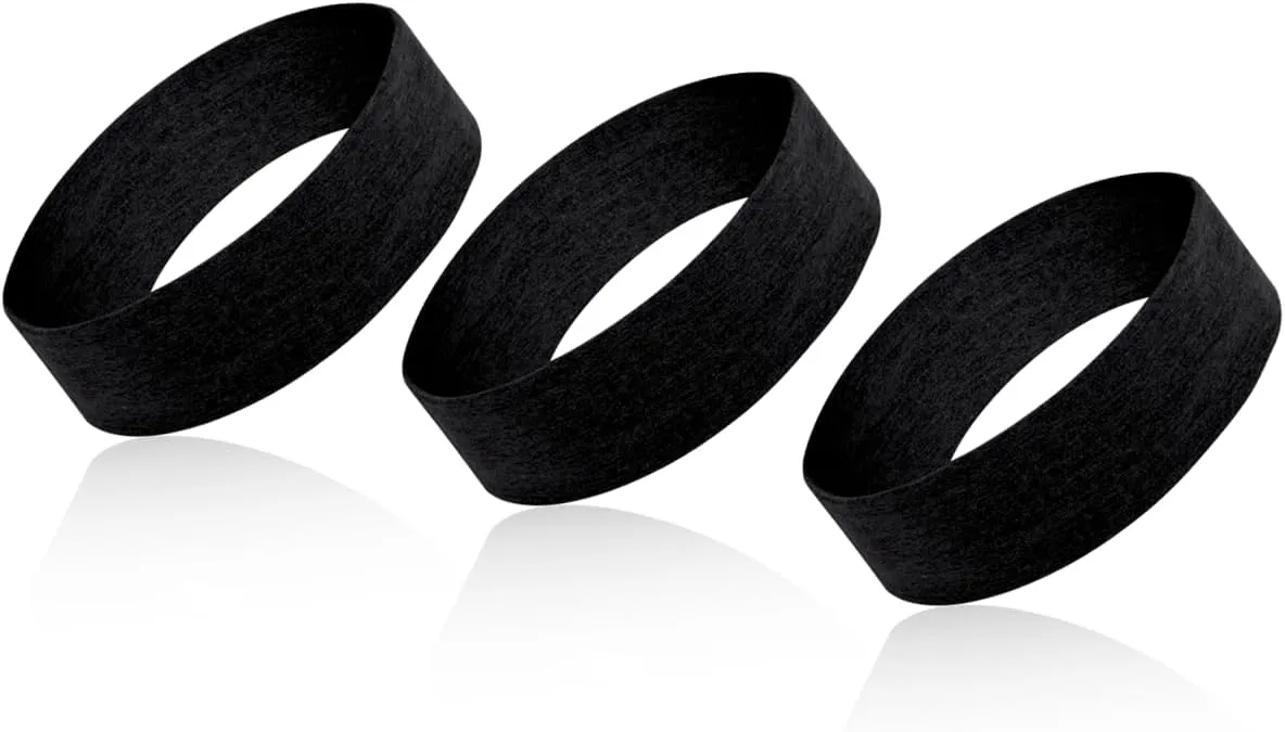 Kid Sports Headbands and Sweatbands, Moisture Wicking Athletic Cotton, Elastic, Soft Pure Cotton for Running, Tennis, Basketball, Soccer, Volleyball