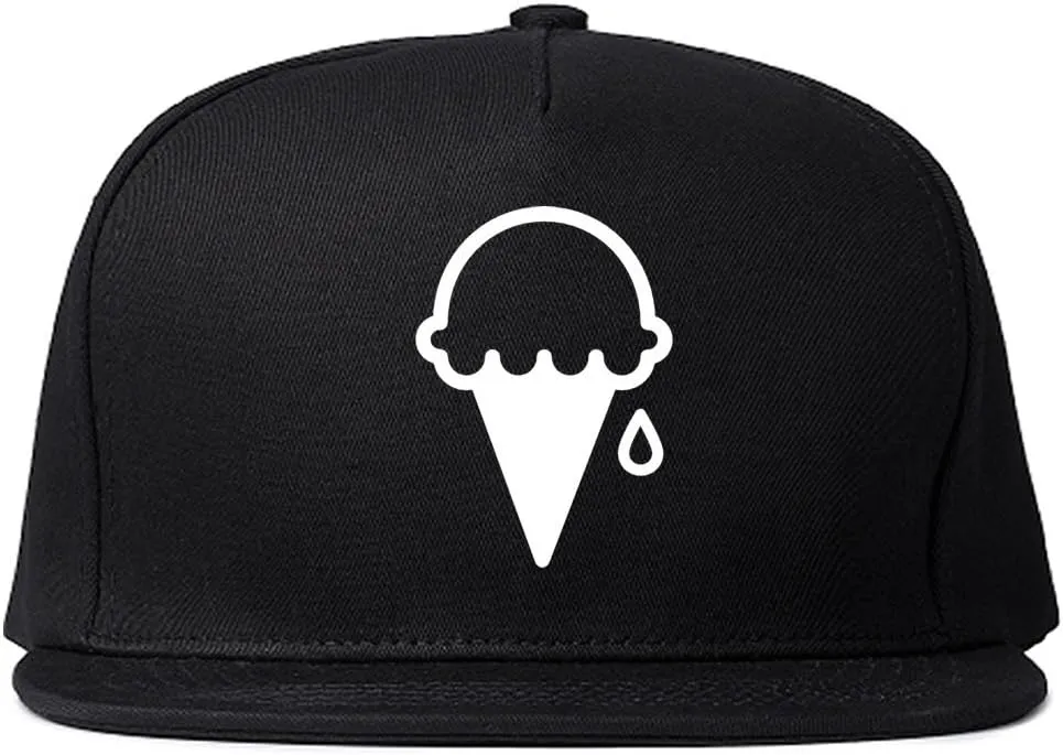 Kings Of NY Ice Cream Cone Scoop Snapback Hat Cap