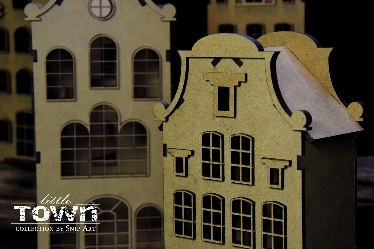 Little Town Tenement Houses {multiple styles}