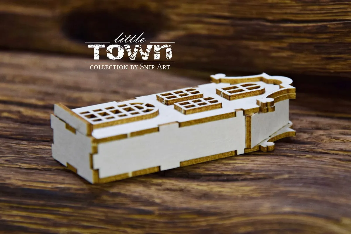 Little Town Tenement Houses {multiple styles}