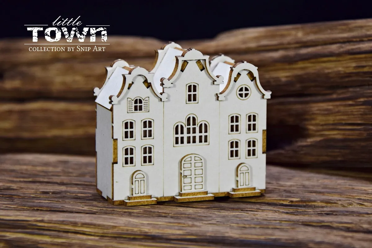 Little Town Tenement Houses {multiple styles}