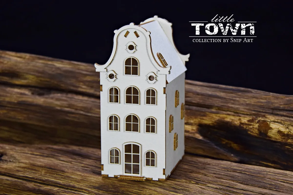 Little Town Tenement Houses {multiple styles}