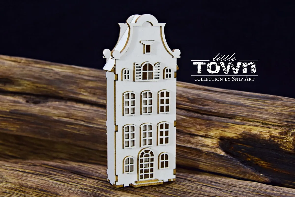 Little Town Tenement Houses {multiple styles}