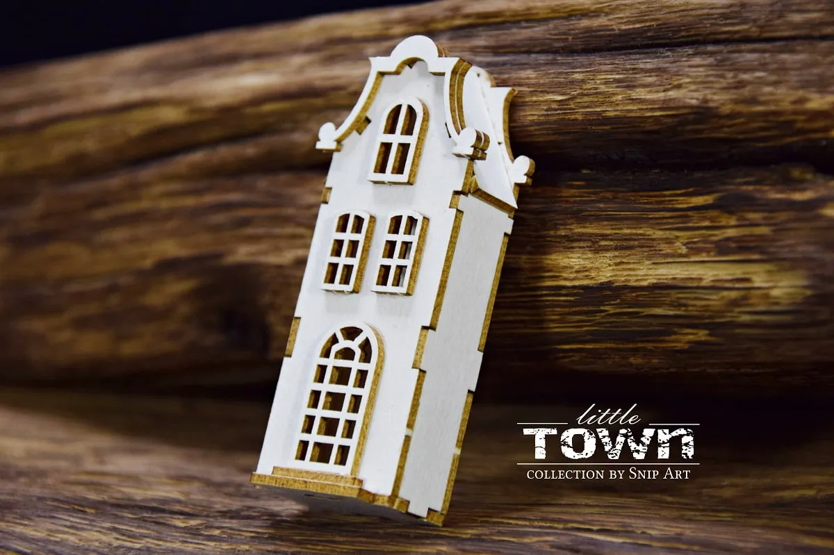 Little Town Tenement Houses {multiple styles}