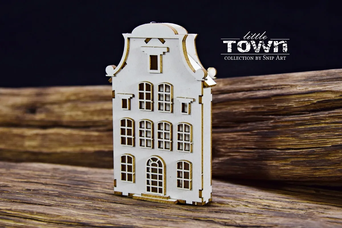 Little Town Tenement Houses {multiple styles}