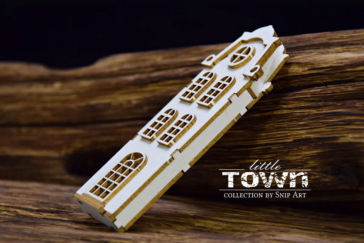 Little Town Tenement Houses {multiple styles}