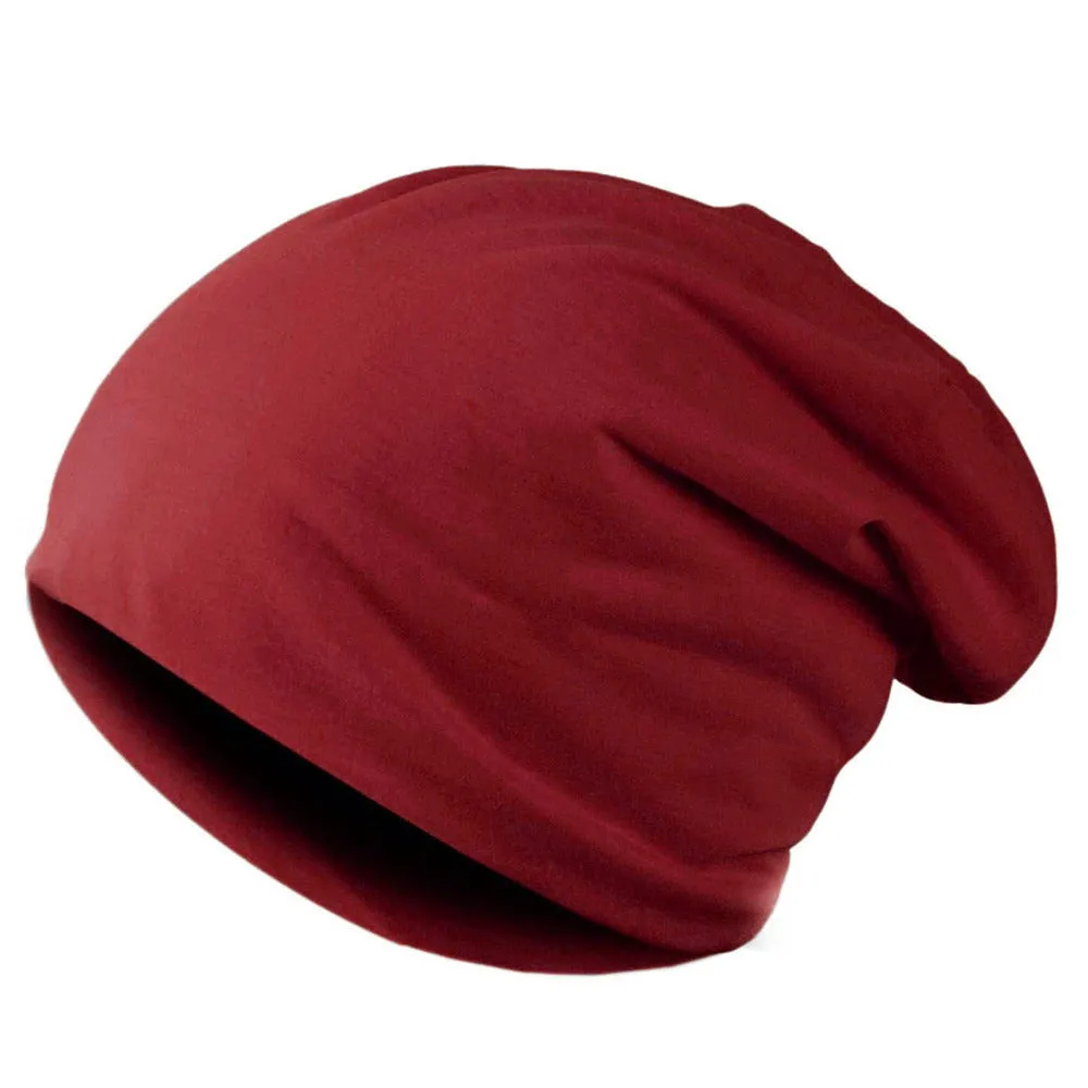 Men's Solid Color Beanies Hats