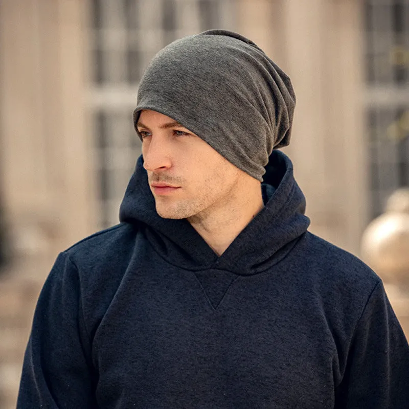 Men's Solid Color Beanies Hats