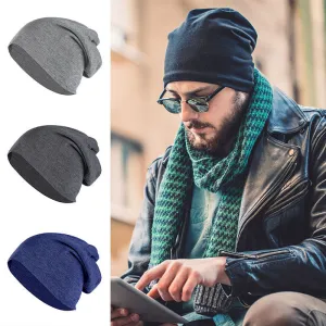 Men's Solid Color Beanies Hats
