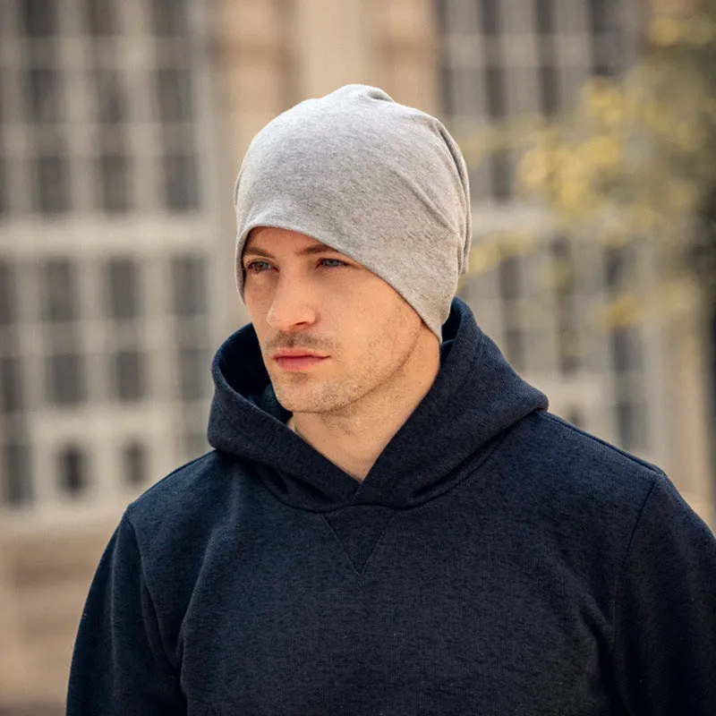 Men's Solid Color Beanies Hats