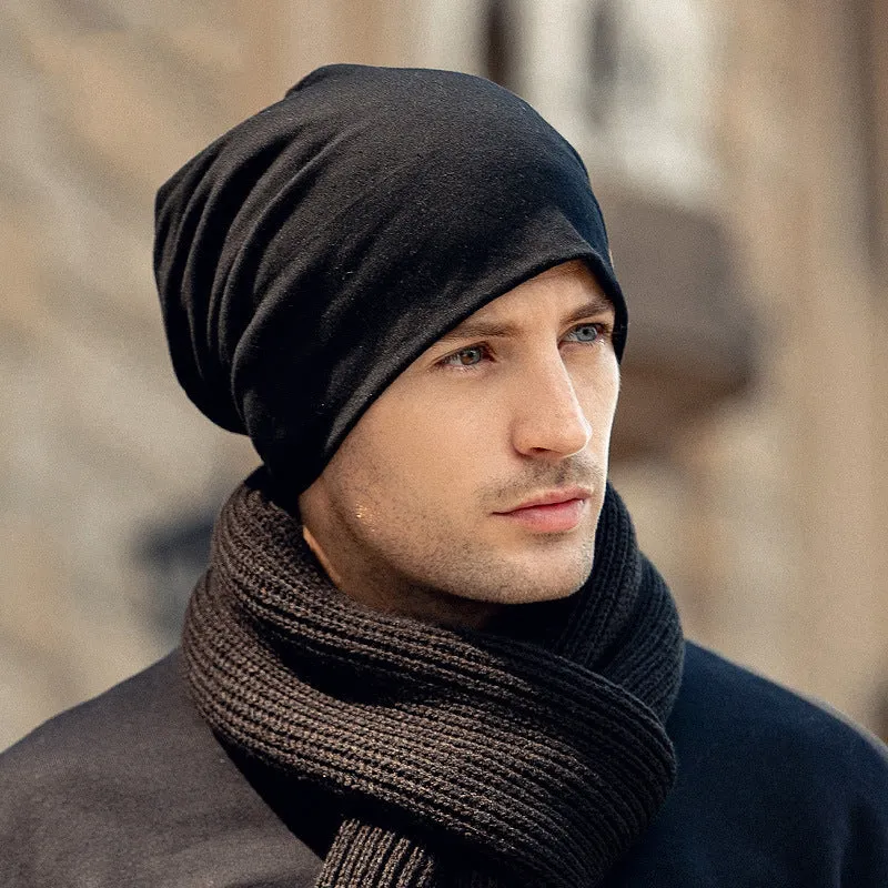 Men's Solid Color Beanies Hats
