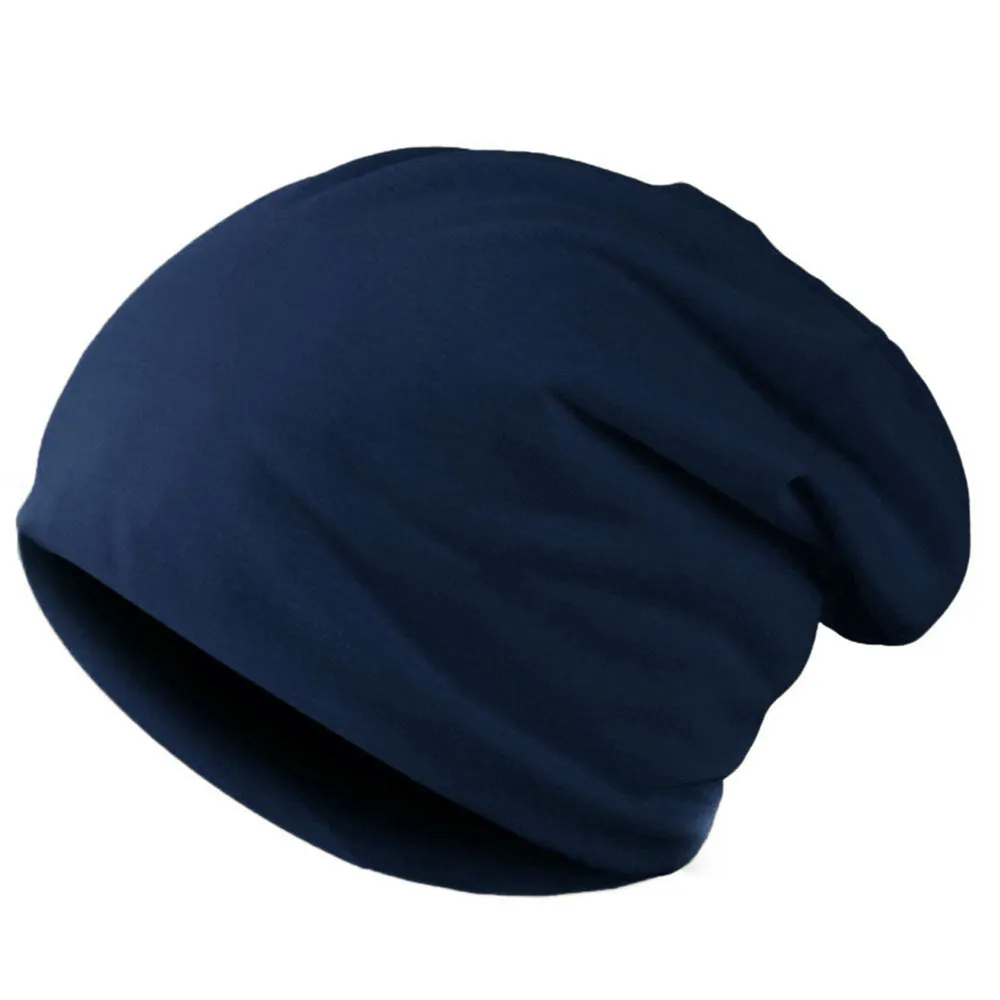 Men's Solid Color Beanies Hats