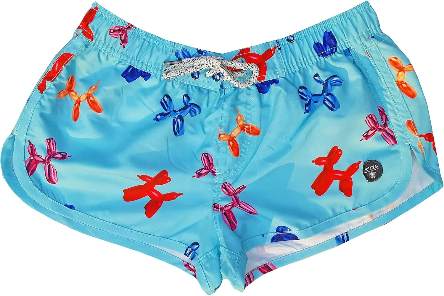 Molokai Womens Swim Trunks Quick Dry Elastic Waist Drawstring