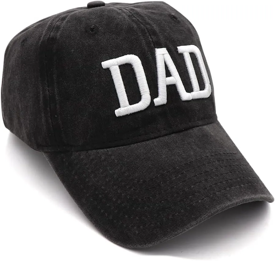 Mom and Dad Hats New Mom Gifts Embroidered Hats for Men Women Adjustable Baseball Cap New Parents Gifts for Couples