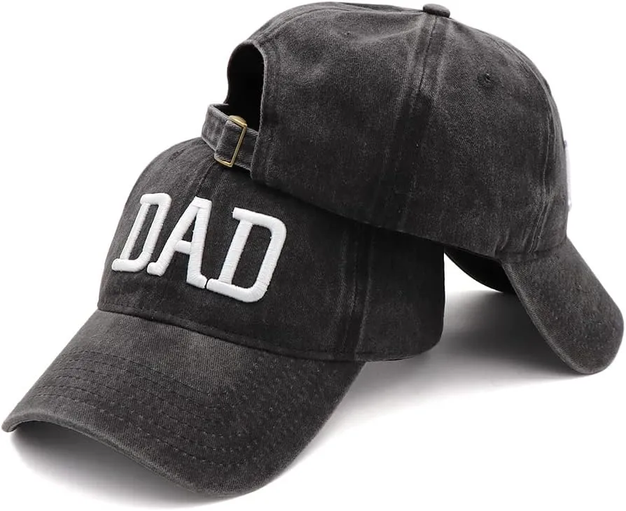 Mom and Dad Hats New Mom Gifts Embroidered Hats for Men Women Adjustable Baseball Cap New Parents Gifts for Couples