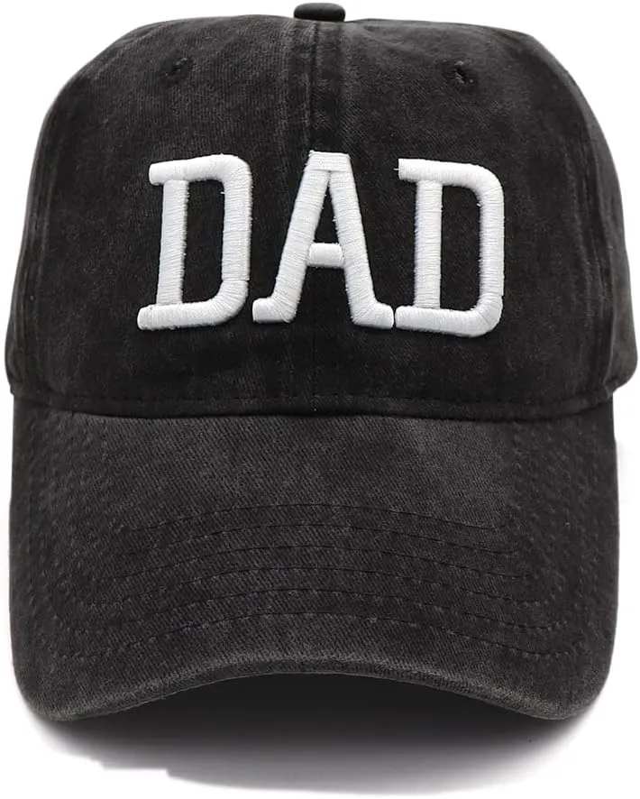 Mom and Dad Hats New Mom Gifts Embroidered Hats for Men Women Adjustable Baseball Cap New Parents Gifts for Couples
