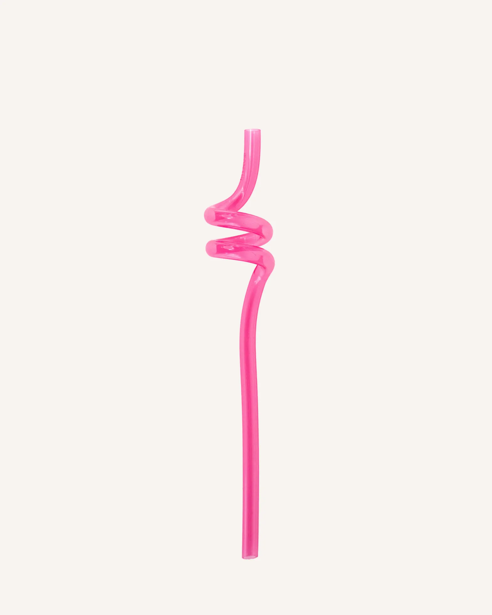 MontiiCo Silicone Twirly Straw - Pink