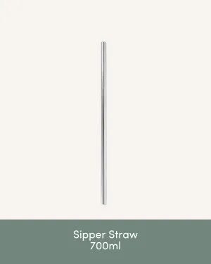MontiiCo Sipper Straw - Stainless Steel 700ml