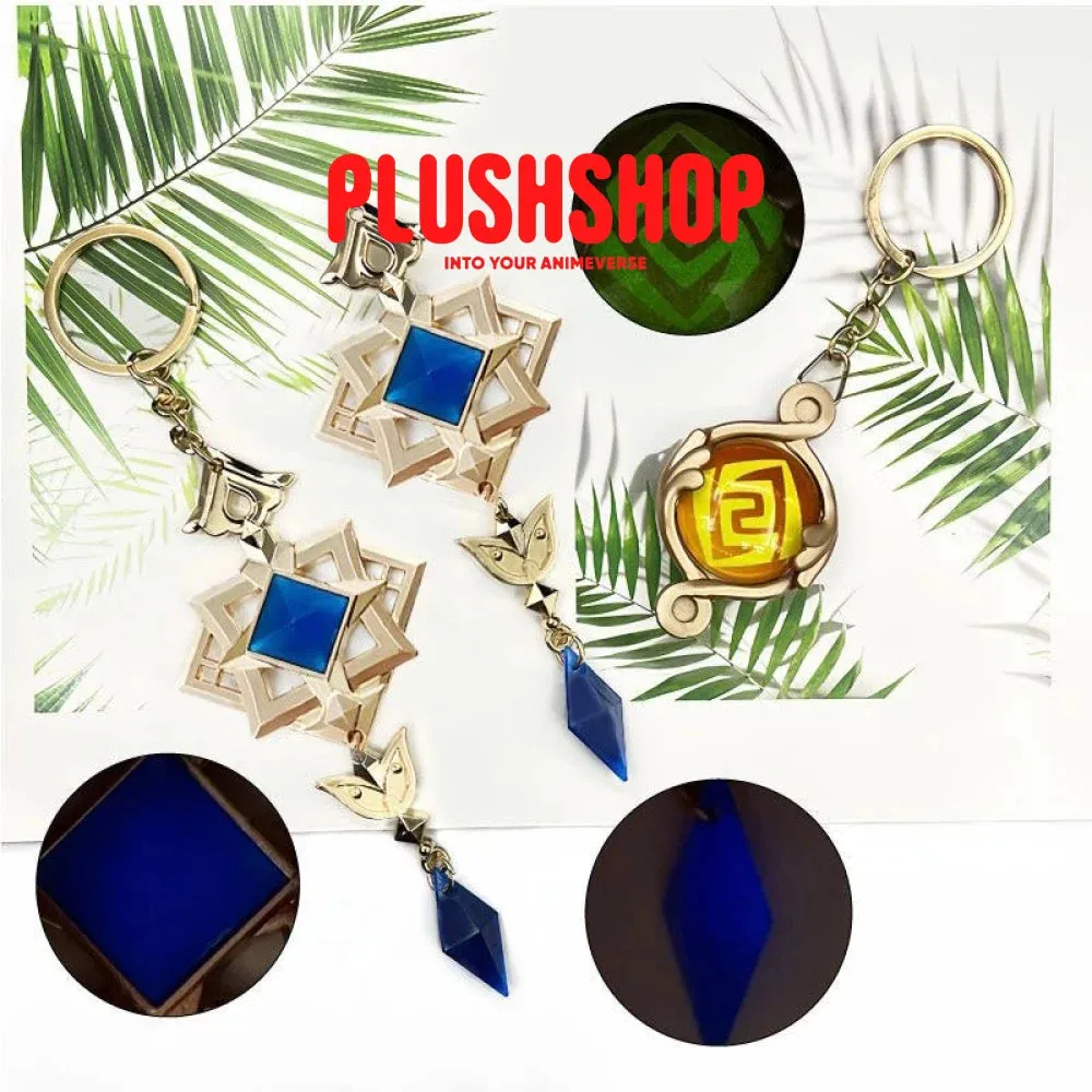 Navia's Hat Accessories Keychain and Brooch
