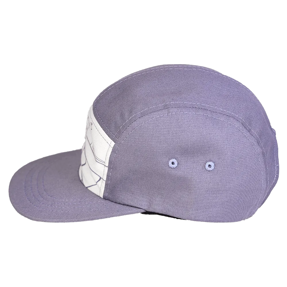 Oswald EcoPrint Cotton Twill Camp Cap