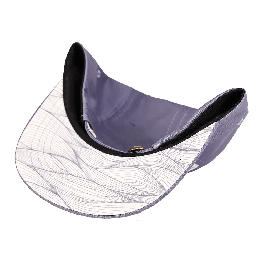 Oswald EcoPrint Cotton Twill Camp Cap