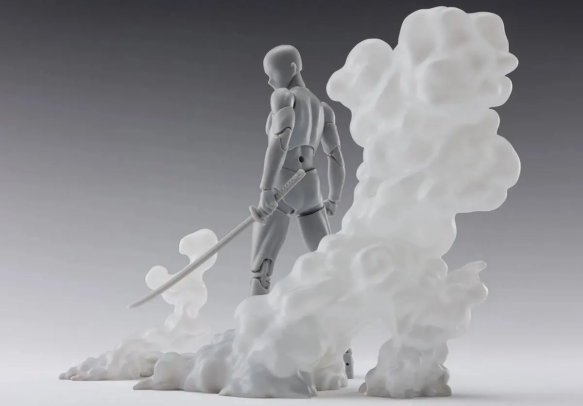 **Pre Order**Tamashii Effect Smoke White ver for S.H.Figuarts