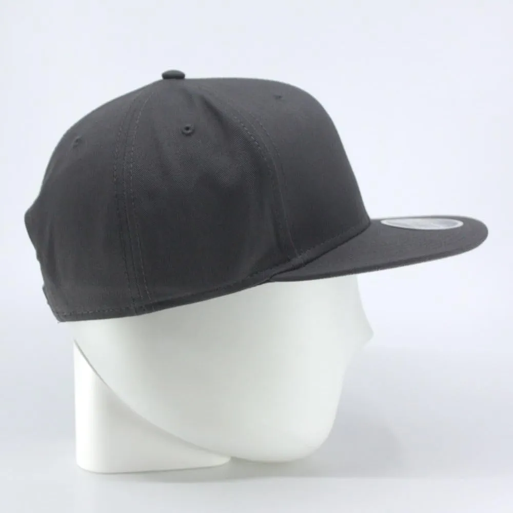 Premium Plain Cotton Twill Adjustable Flat Bill Snapback Hats Baseball Caps