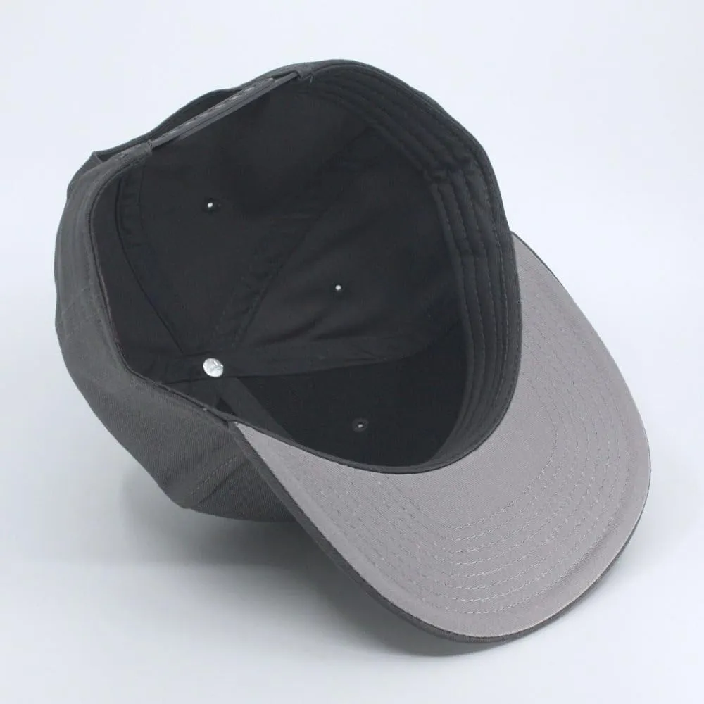 Premium Plain Cotton Twill Adjustable Flat Bill Snapback Hats Baseball Caps