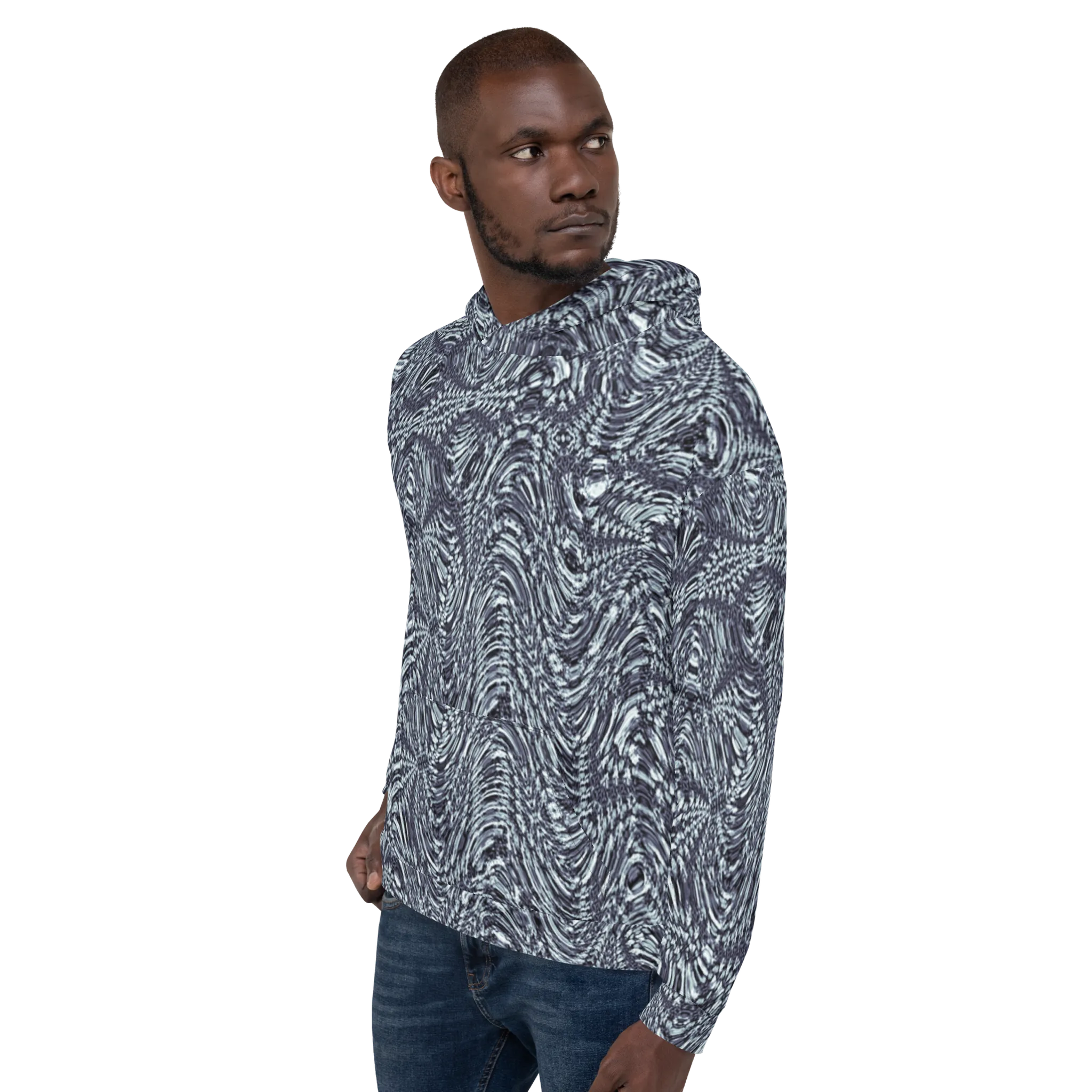 Recursia Alchemical Vision Men's Hoodie In Blue